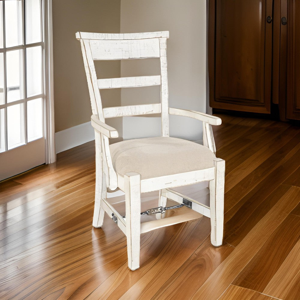 Rena Dining Armchair Set of 2, Metal Turnbuckle, Black Mahogany Wood