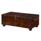 Odel Trunk Coffee Table Dark Brown Mahogany Rectangular 48’’ Top BM325491