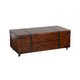 Odel Coffee Table Dark Brown Mahogany Wood Rectangular 48’’ Top BM325502