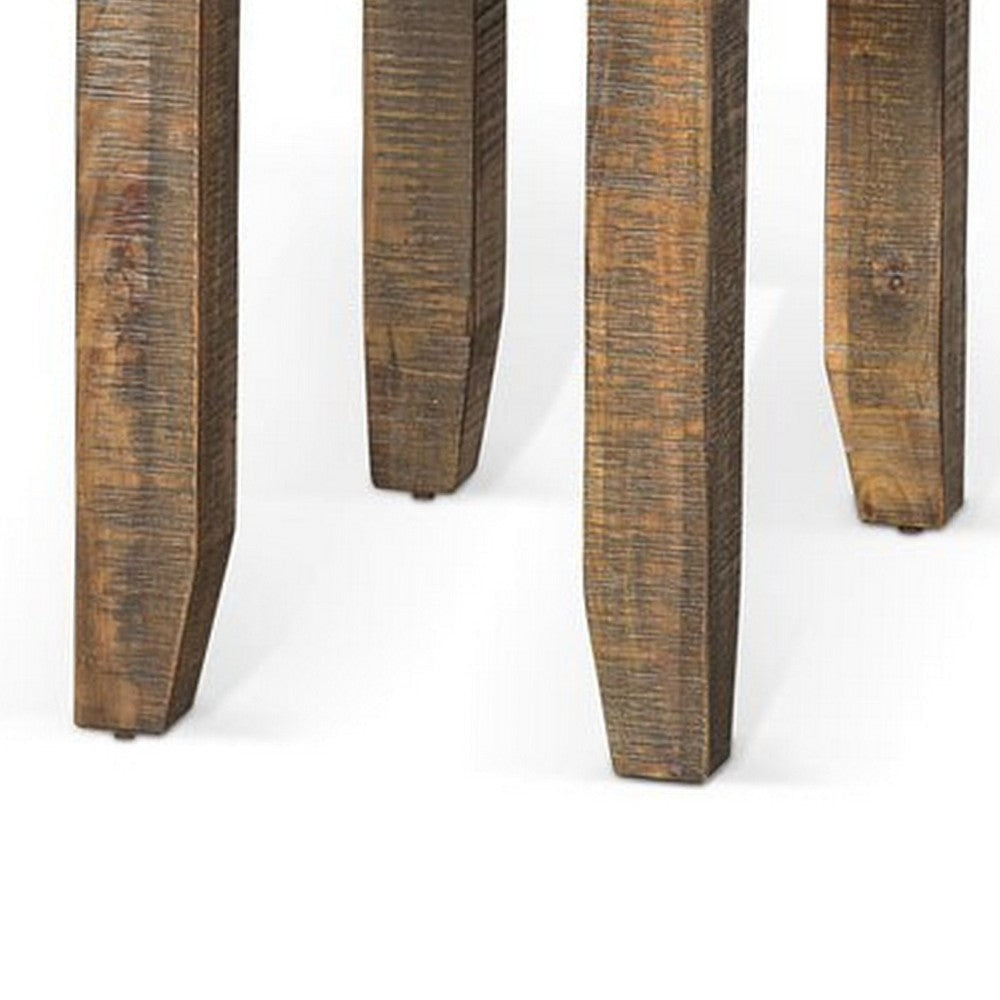 Flint Chairside End Table 22’’ Rectangular Top Dark Brown Mahogany BM325519