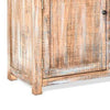 Rany TV Console 60Wx36H Light Brown Mahogany 5 Shelves 3 Drawers BM325528