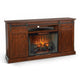 Reggie TV Media Entertainment Console Fireplace Option 78’’ Brown BM325558