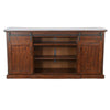 Reggie TV Media Entertainment Console Fireplace Option 78’’ Brown BM325558