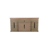 Reggie TV Media Entertainment Console Fireplace Option 78’’ Brown BM325558