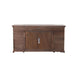 Desy TV Media Entertainment Console Slate Inlay Light Brown Wood 72’’ BM325561