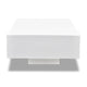 Coffee Table High Gloss White 33’’ Rectangular Modern Platform BM325569