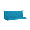 Claire Outdoor Cushion for Bench 59’’ Button Tufted Light Blue Fabric BM325575