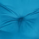 Claire Outdoor Cushion for Bench 59’’ Button Tufted Light Blue Fabric BM325575