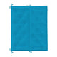 Claire Outdoor Cushion for Bench 47’’ Button Tufted Light Blue Fabric
