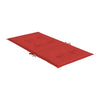 Outdoor Cushion for Chair Set of 6 20x40 Red Tufted Oxford Fabric BM325584