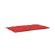 Claire Outdoor Cushion for Bench Soft Button Tufted Red Fabric 71’’ BM325587