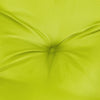 Claire Outdoor Cushion for Bench Button Tufted Green Fabric 47’’ Wide