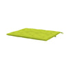 Claire Outdoor Cushion for Bench, Button Tufted Green Fabric, 47" Wide