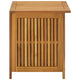 Outdoor Storage Box Table Acacia Wood with Flip Top Slatted Frame BM325596