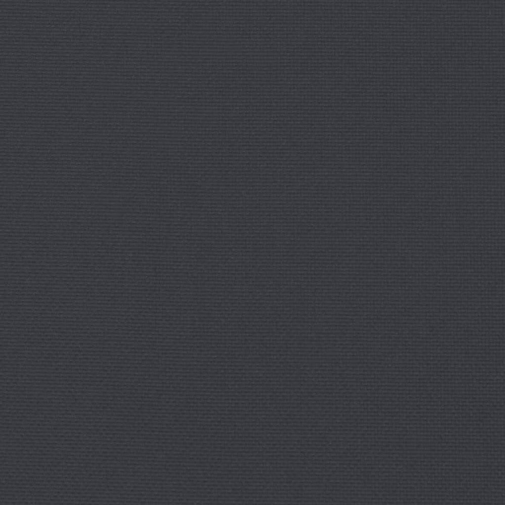 Zia 4pc Outdoor Patio Cushions for Chair Tufted Black Oxford Fabric