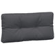 Moni 3pc Outdoor Cushion for Bench Tufted Dark Gray Fabric 47’’