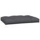 Moni 3pc Outdoor Cushion for Bench Tufted Dark Gray Fabric 47’’
