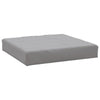 Paom 3pc Outdoor Patio Cushion for Bench Plush Gray Oxford Fabric