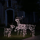 Meyi 3pc Outdoor Reindeer Family Christmas Decoration, 229 Warm White LEDs