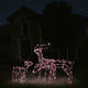 Meyi 3pc Outdoor Reindeer Family Christmas Decoration, 229 Warm White LEDs