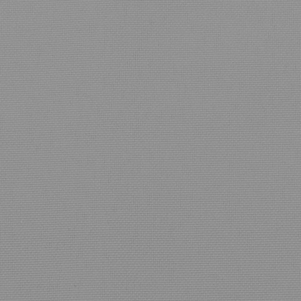 Claire Outdoor Cushion for Bench Button Tufted Gray Fabric 59’’ BM325654