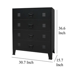 black metal dresser tall Buy Storage Tall Dresser Chest, 4 Spacious Drawers, Black Metal Frame