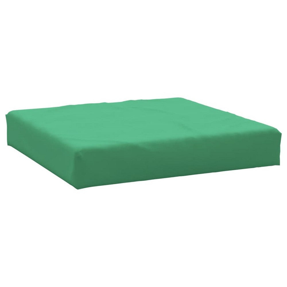 3pc Outdoor Cushions for Sofa Water Resistant Green Oxford Fabric BM325683