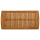 Mia Coffee Table Brown Acacia Wood Slatted Legs Rectangular 40’’ BM325692