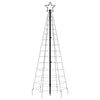 Hiko 6 Foot Lighted Metal Christmas Tree with LED 8 Warm White Effect