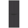 Dore 65" Garage Storage Cabinet Lockable, Outdoor Weatherproof, Black