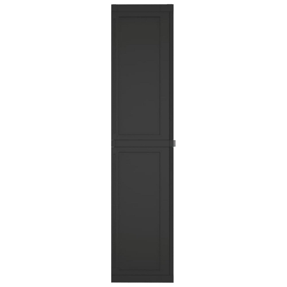 Dore 65’’ Garage Storage Cabinet Lockable Outdoor Weatherproof Black BM325709