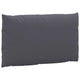 Paom Outdoor Cushion for Bench Set of 3 Dark Gray Oxford Fabric