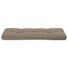 Moni Outdoor Cushion for Bench Deep Tufted Taupe Brown Fabric 47’’