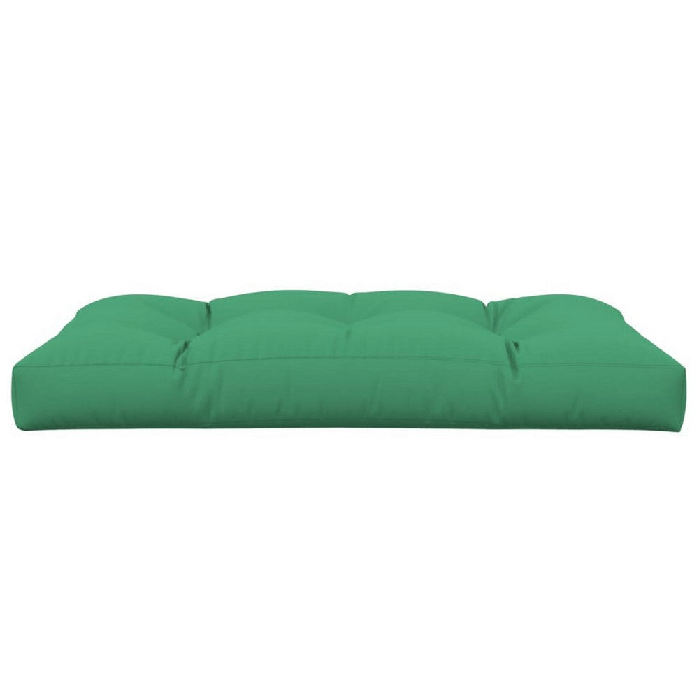 Moni Outdoor Cushion for Bench Tufted Design Green Fabric 47’’ BM325735