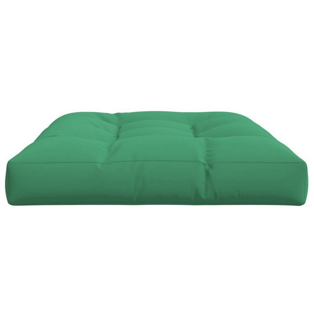 Moni Outdoor Cushion for Bench Tufted Design Green Fabric 47’’ BM325735