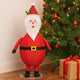 Santa Claus Figurine Christmas Decoration, USB, LED, Red White 24"