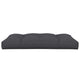 Keya Pallet Cushion for Bench 31x47 Tufted Outdoor Gray Fabric BM325792