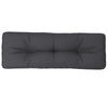 Keya Outdoor Pallet Cushion for Bench 16x47 Tufted Stitched Gray BM325793