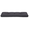 Keya Outdoor Pallet Cushion for Bench 16x47 Tufted Stitched Gray BM325793