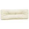 5pc Pallet Cushions For Bench 47’’ Tufted Stitched Cream White Fabric BM325794