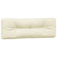 5pc Pallet Cushions For Bench 47’’ Tufted Stitched Cream White Fabric BM325794