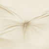 5pc Pallet Cushions For Bench 47’’ Tufted Stitched Cream White Fabric BM325794