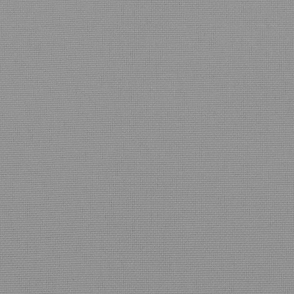 Claire Outdoor Bench Cushion Gray Fabric Non Slip Ropes 71 Inch BM325811