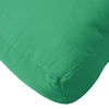 Moni Outdoor Cushion for Bench Deep Tufted Plush Green Fabric 47’’