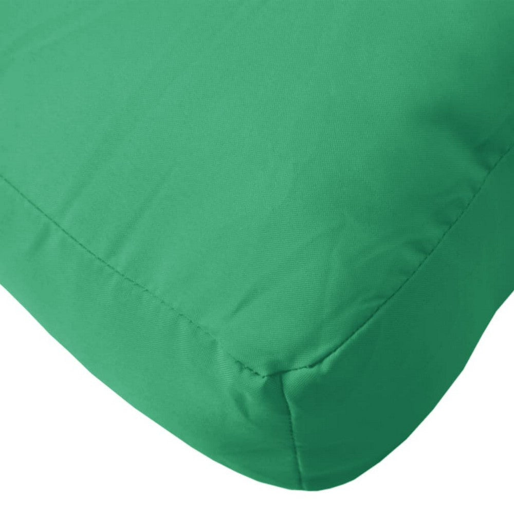 Moni Outdoor Cushion for Bench Deep Tufted Plush Green Fabric 47’’