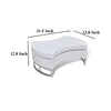 Coffee Table Contemporary Rotating Storage Design 32 Inch White BM325840