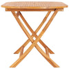 Outdoor Folding Dining Table, Slatted, X Legs, 63 Inch Brown Wood