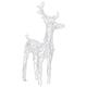 6pc Set Outdoor Christmas Reindeer with 240 Cool White LED Lights BM325879