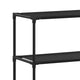 3 Tier Over the Washer Laundry Storage Rack 67 Inch Tall Black Steel BM325900
