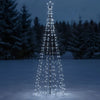 118 Inch Outdoor Cone Christmas Tree Light, 570 Cool White LEDs